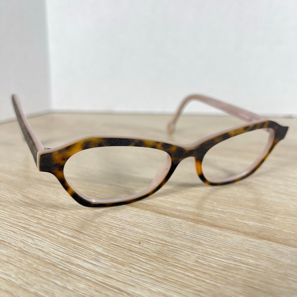 LA Eyeworks Chestnut 167 Eyeglasses Tortoise Shell Frames Only 50-19-135